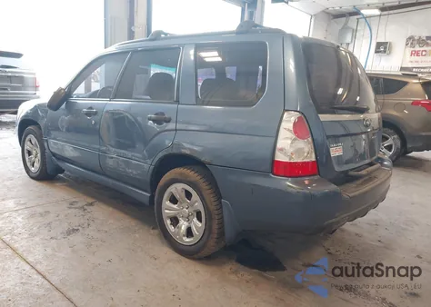 2007 Subaru Forester 2.5X from USA, damaged, VIN JF1SG63607H737563